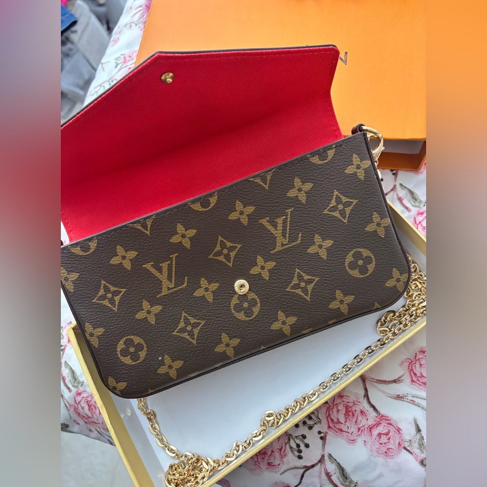 LV High Fashion Crossbody for Cell Phone Perfect. Too Cute - Picture 3 of 6